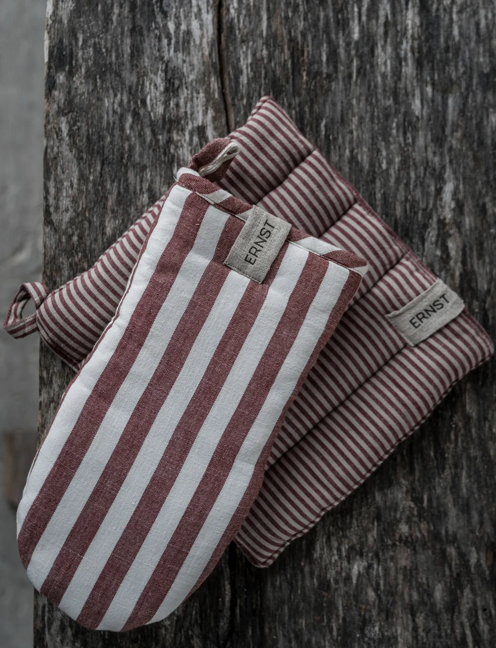 ERNST - Owen glove - grydelapper & ovnhandsker - red/white - 1