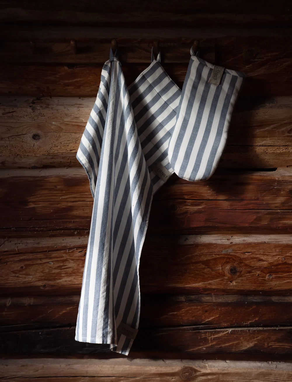 ERNST - Owen glove - ofenhandschuhe & topflappen - blue/white - 1