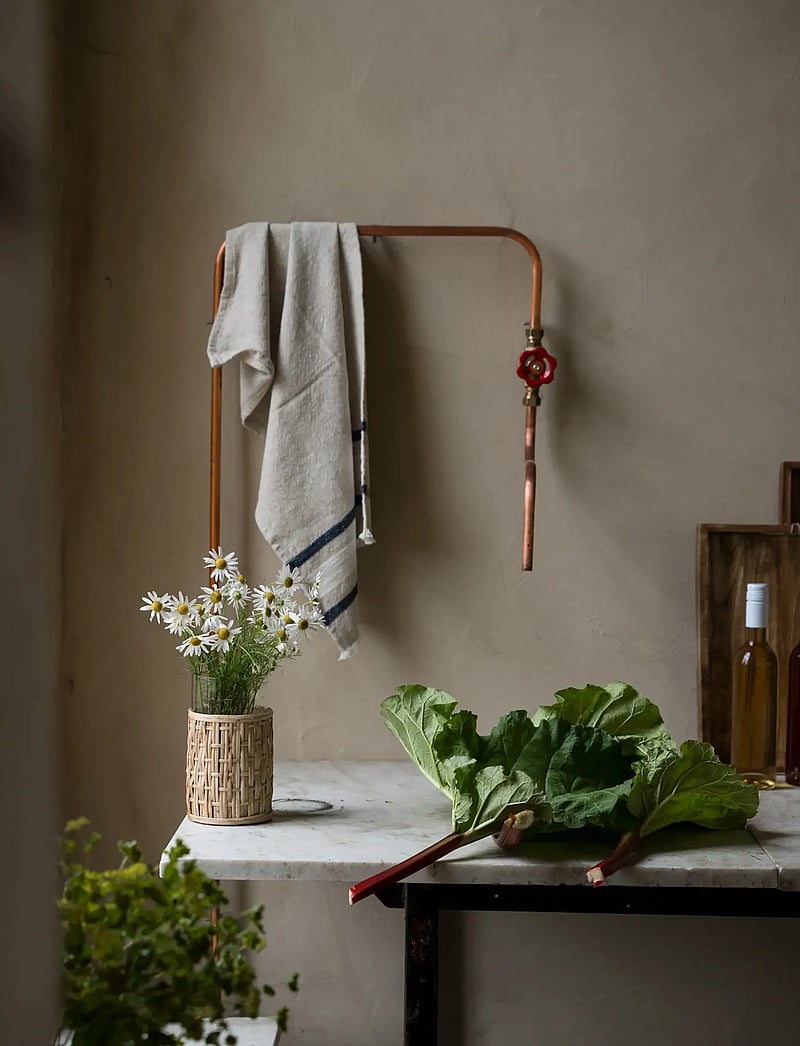 ERNST - Kitchentowel - tea towels - natural/white/blue - 0