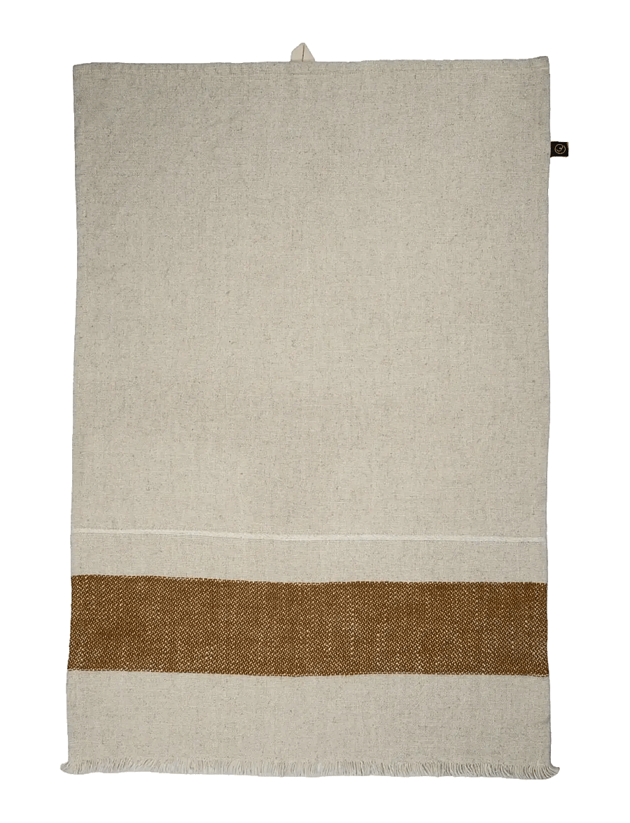 ERNST - Kitchentowel - küchenhandtücher - natural/caramel/white - 1