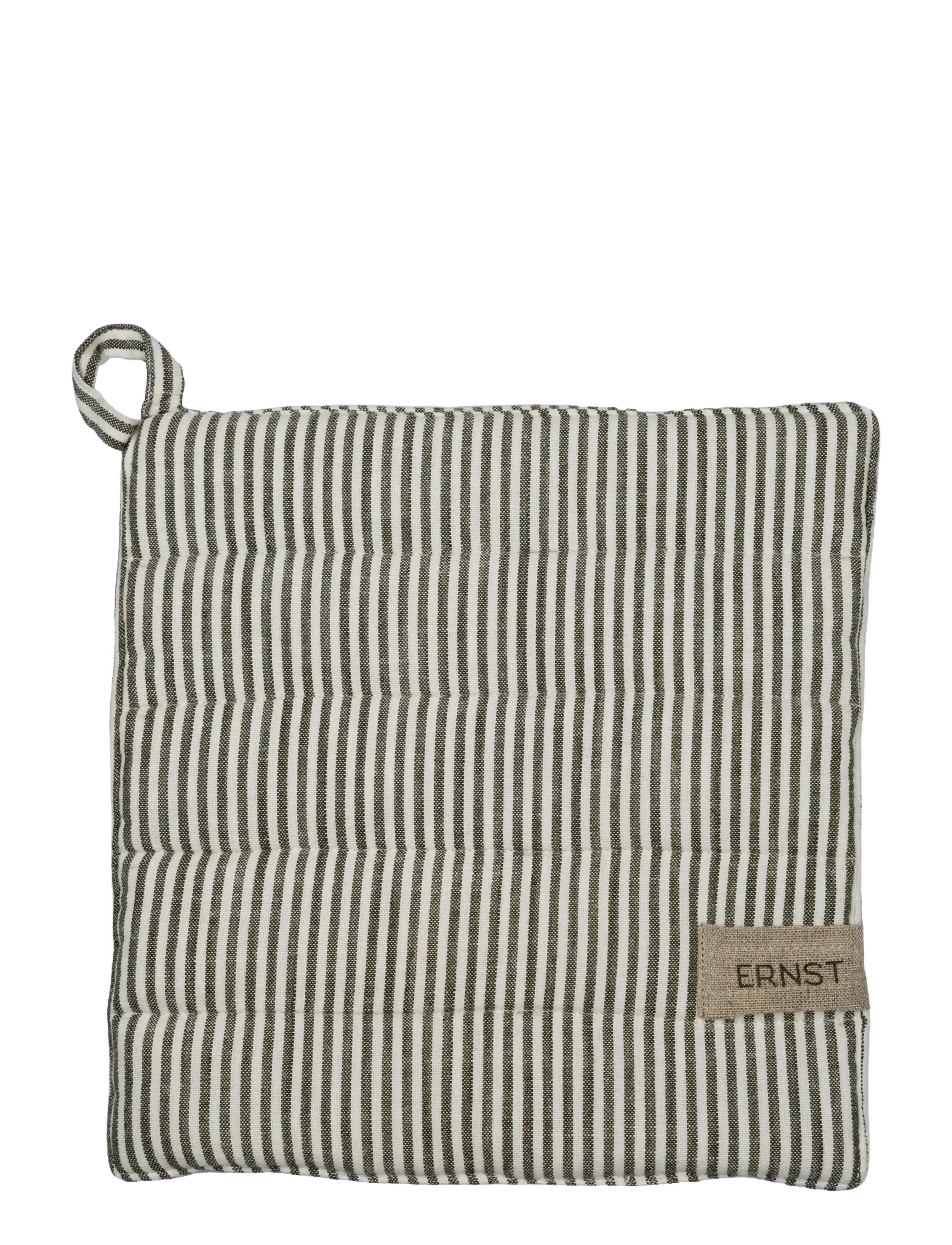 ERNST Potholder - Küchentextilien - SAGE/WHITE / khaki/green