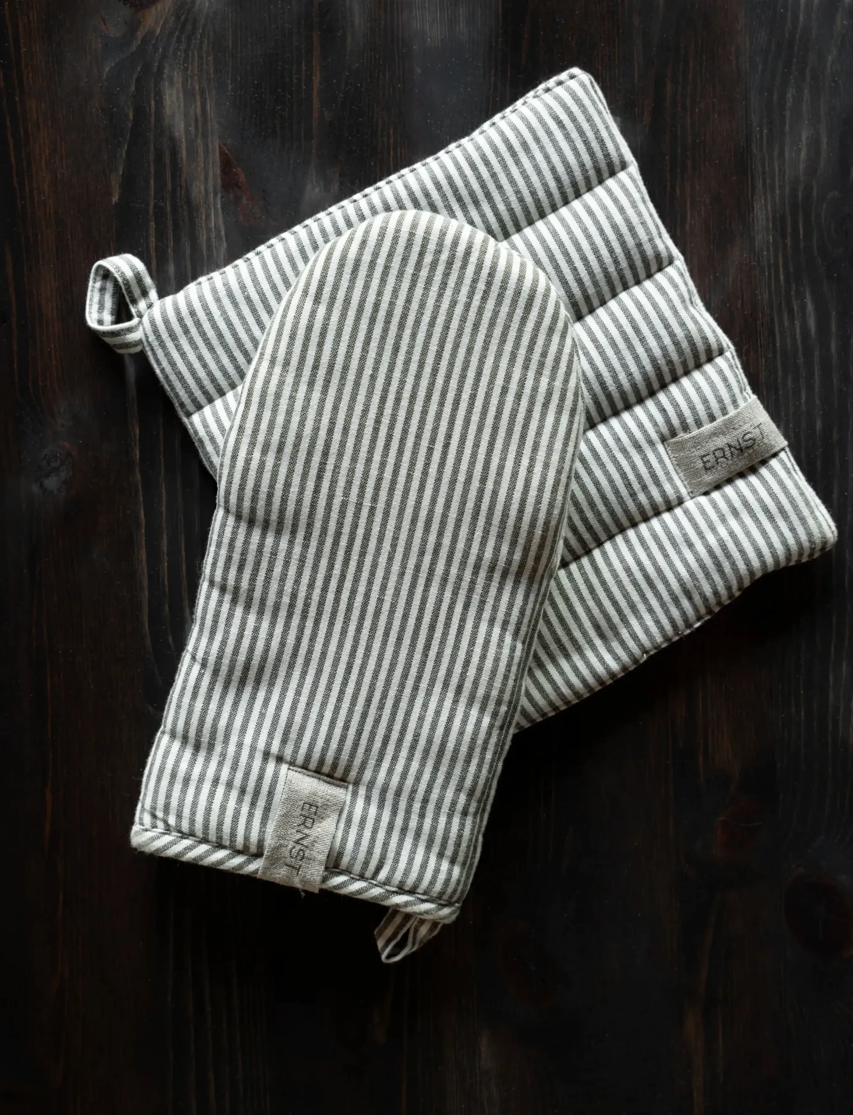 ERNST Potholder, One Size, Kitchen Textiles, Khakigrün - Oven Mitts & Gloves, Homeware