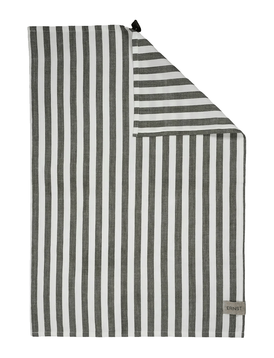 ERNST - Kitchentowel - köögirätikud - sage/whitew - 1