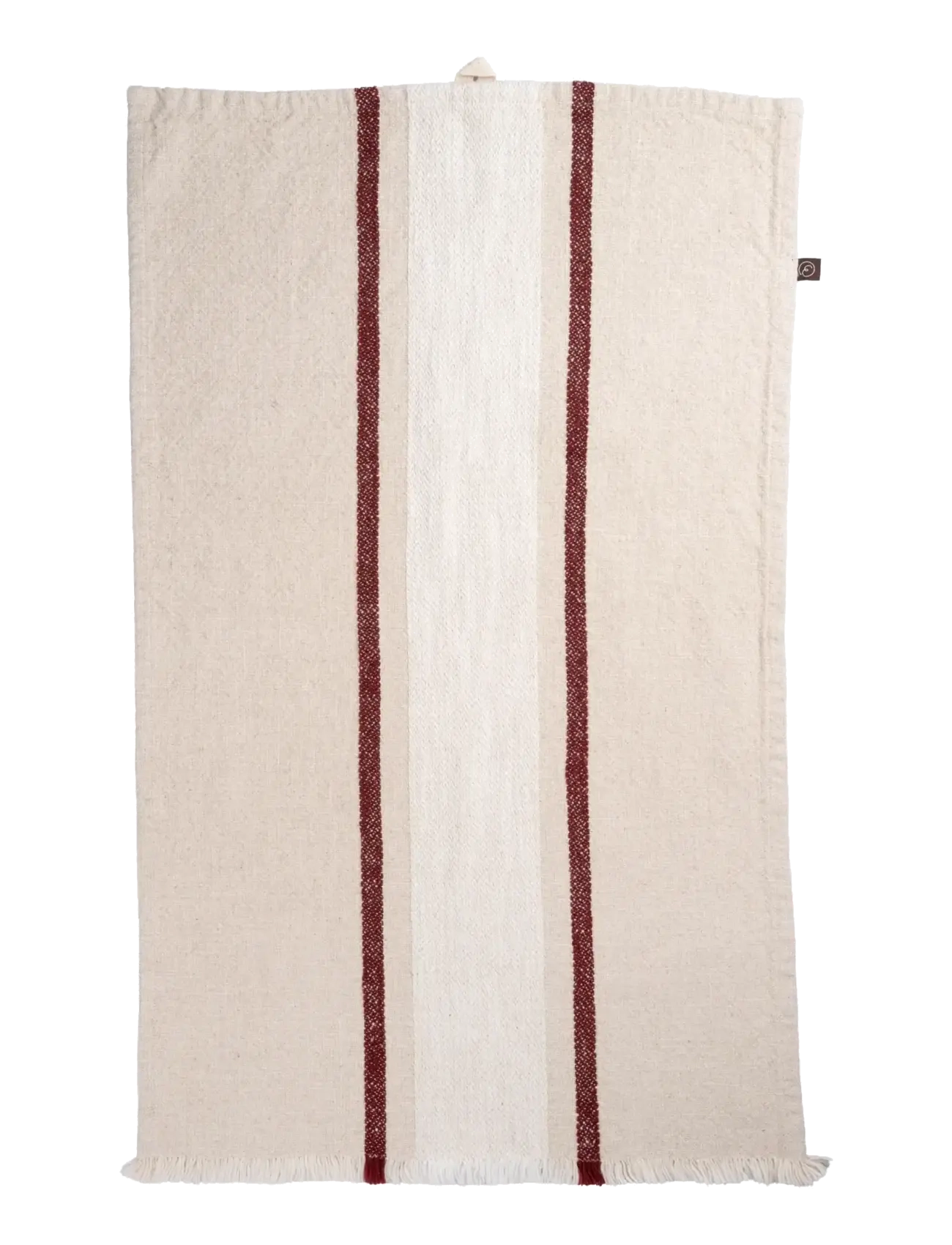 ERNST Kitchentowel - Tea towels - NATURAL/WHITE/RED / beige