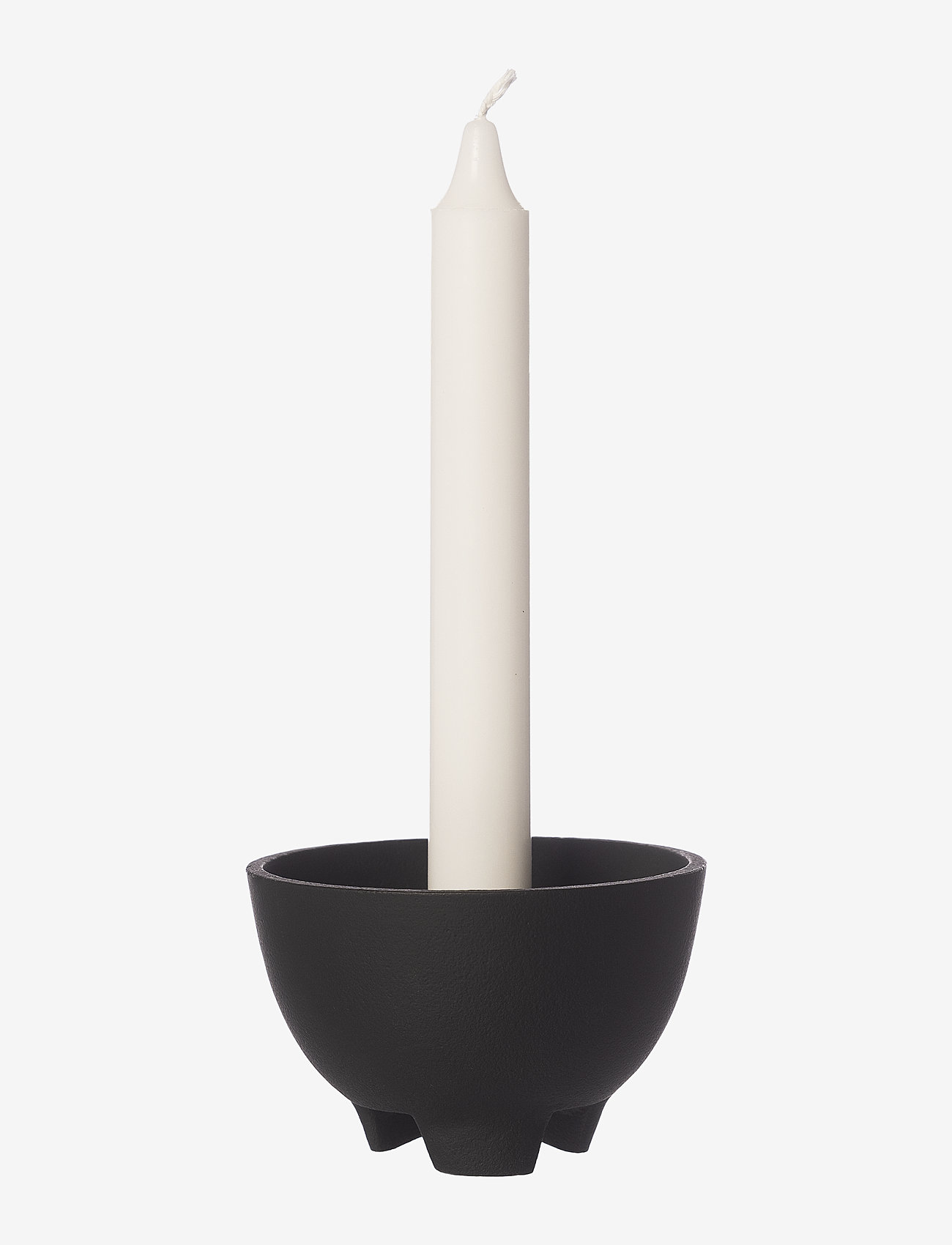ERNST - Candleholder - black - 0