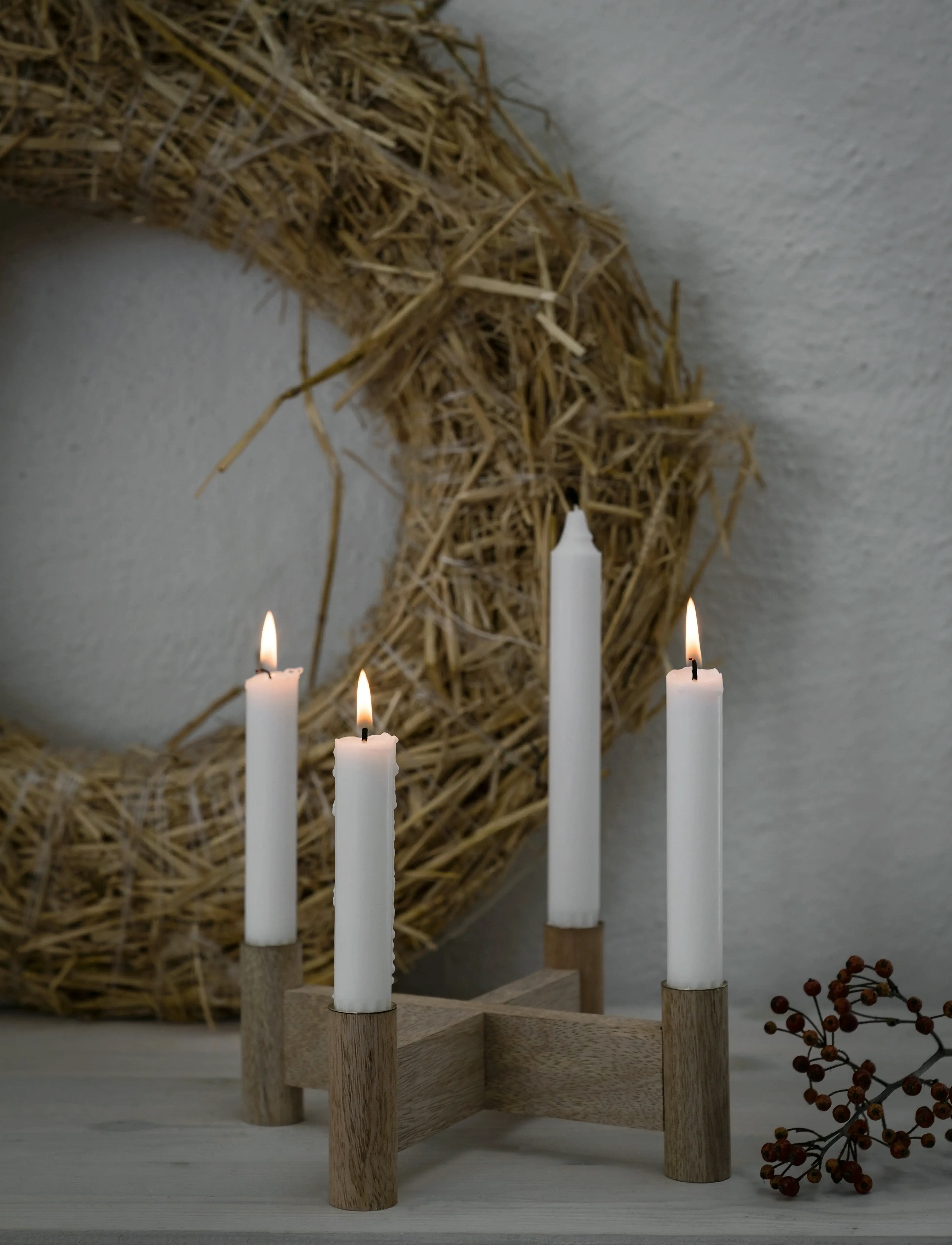 ERNST - Candleholder - laveste priser - natural - 1