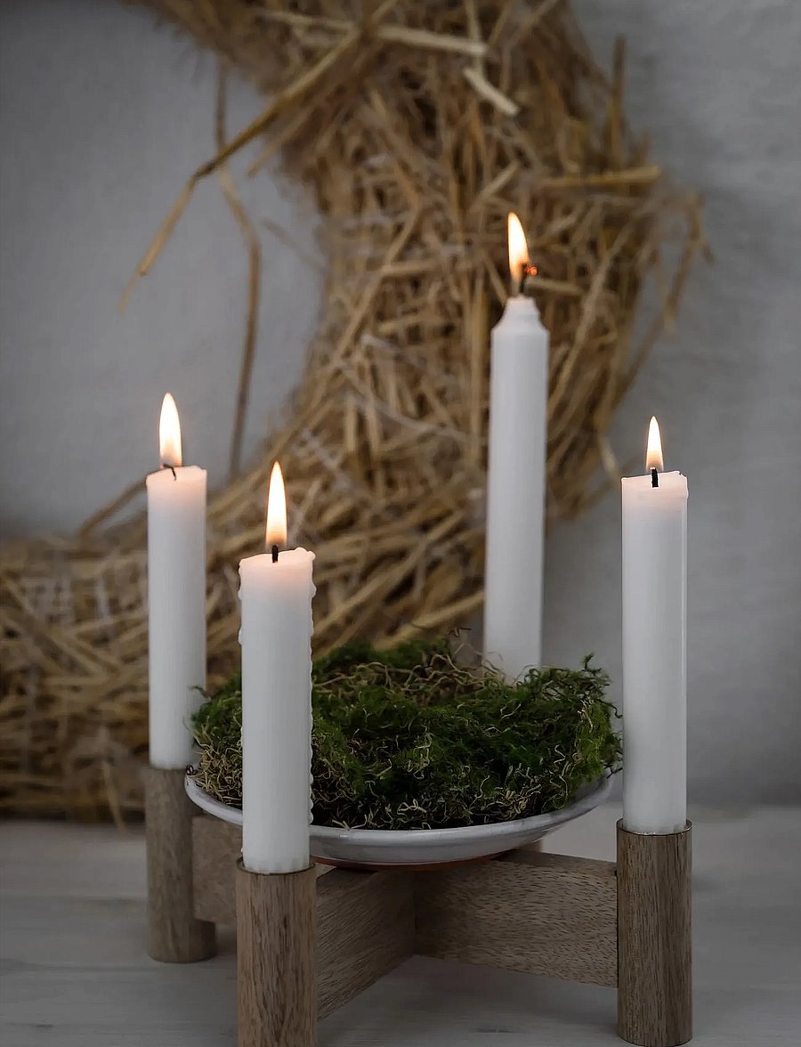 ERNST - Candleholder - die niedrigsten preise - natural - 2