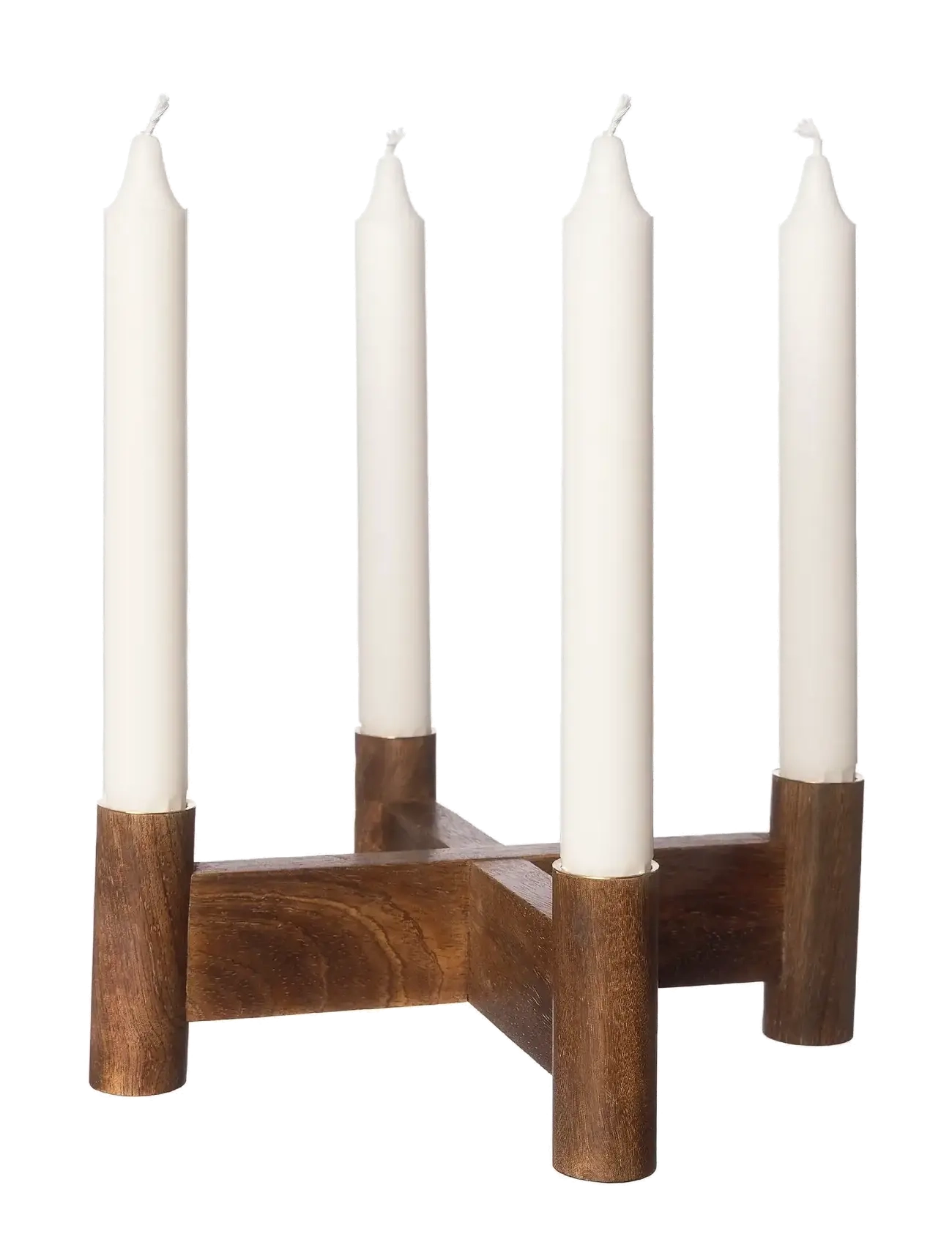 ERNST Candleholder - ERNST - DARKBROWN / brown