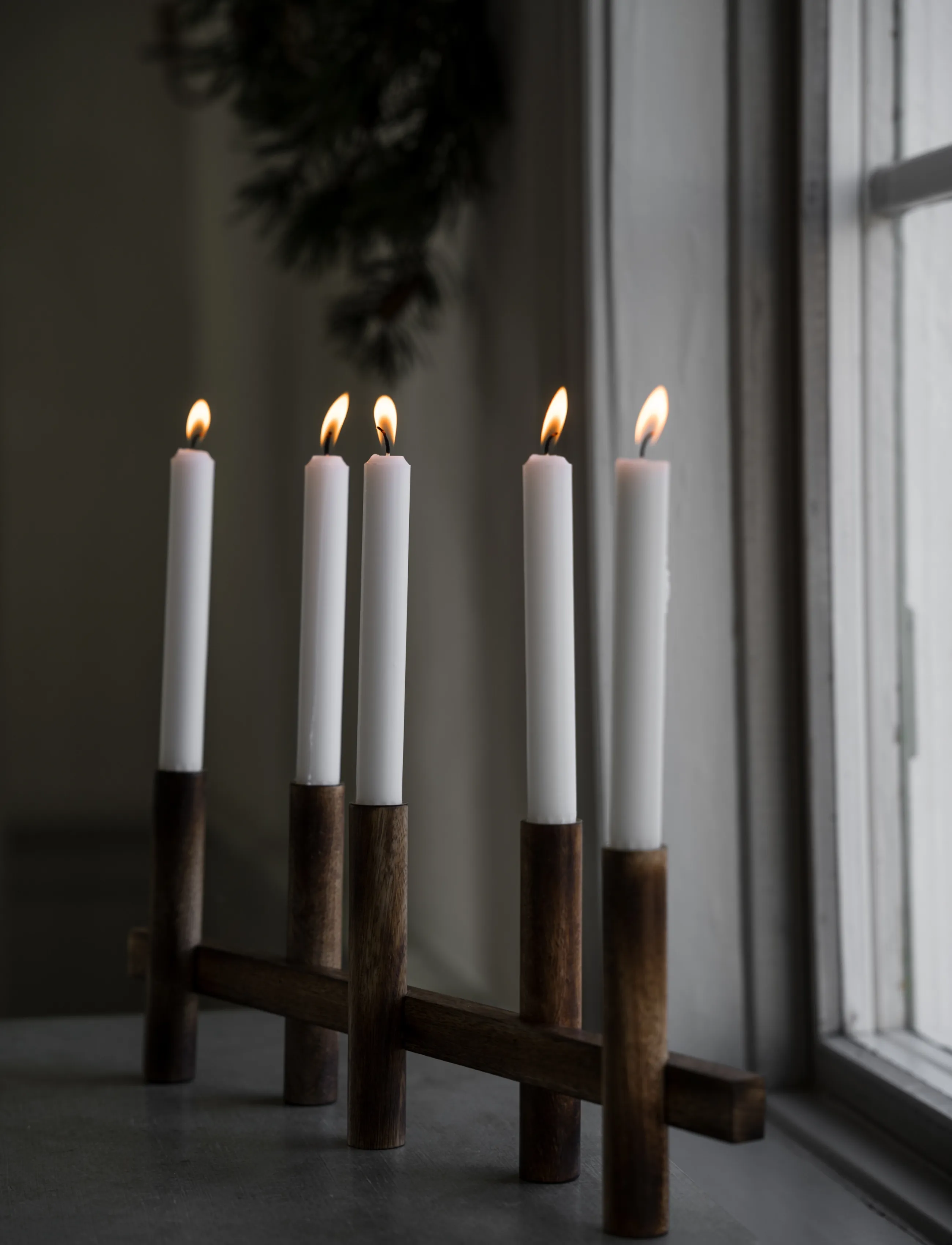 ERNST - Candleholder - julepynt - darkbrown - 0