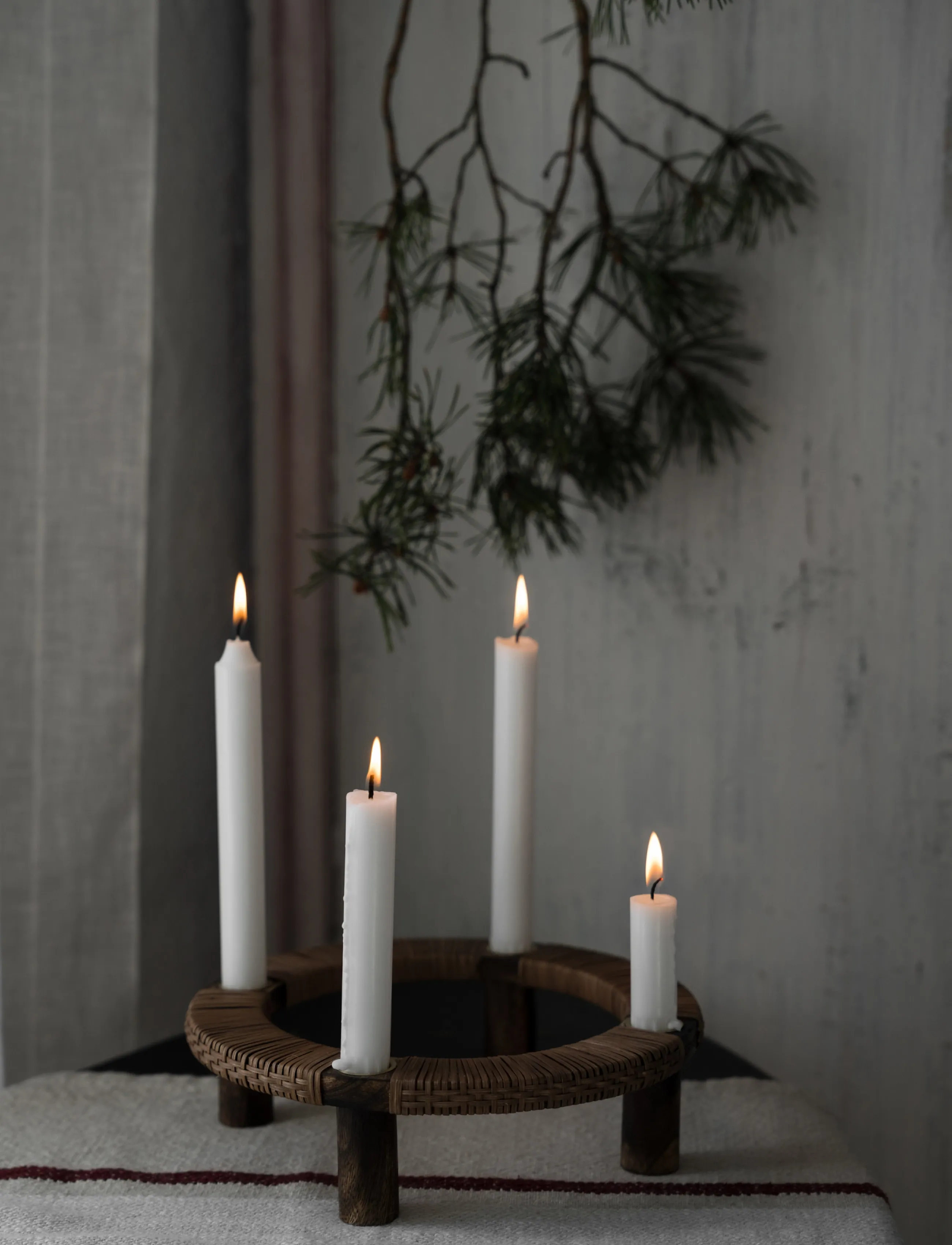 ERNST - Candleholder - julepynt - darkbrown - 0