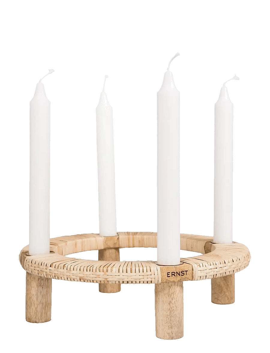 ERNST - Candleholder - weihnachtsdekoration - natural - 1