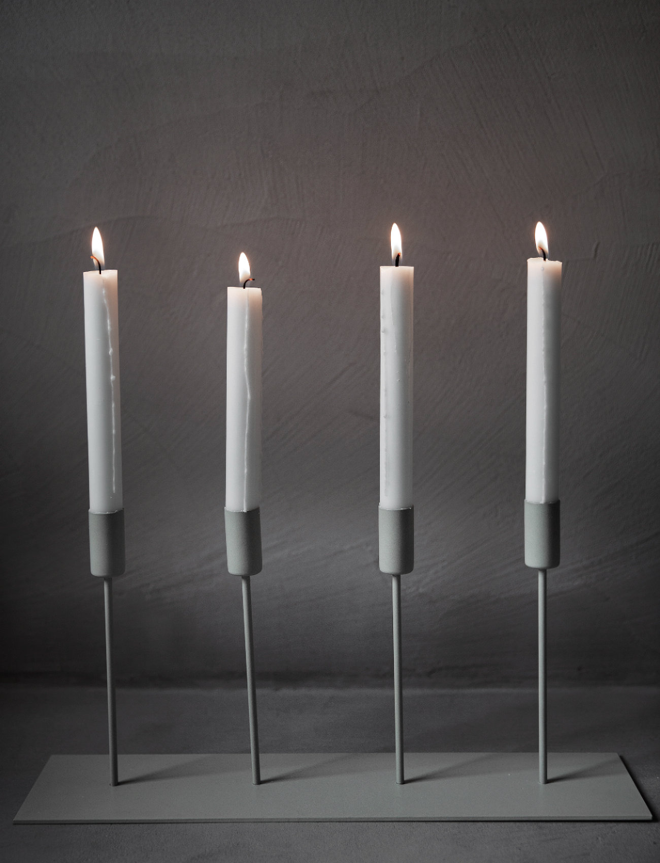 ERNST - Candleholder - candlesticks - beige - 1