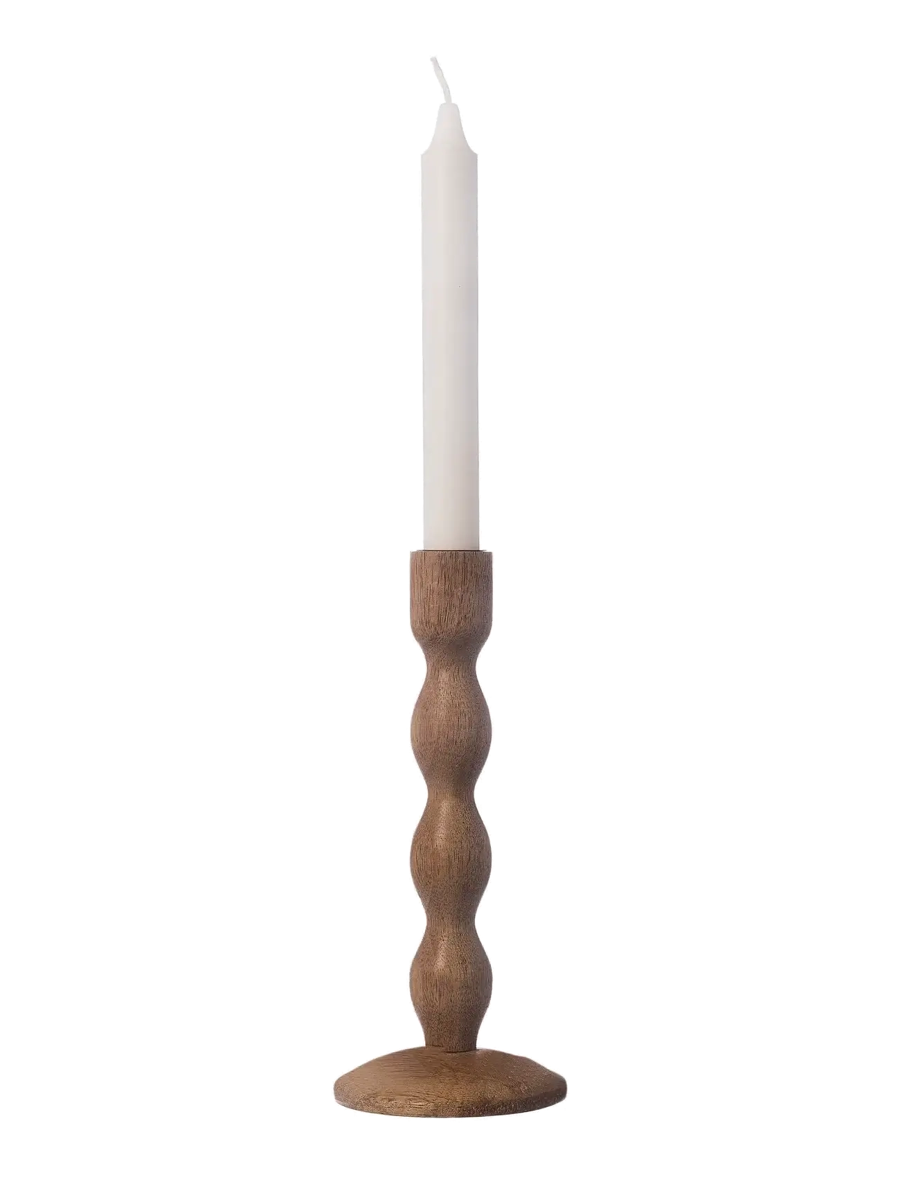 ERNST Candleholder NATURAL - H21CM - Unisex