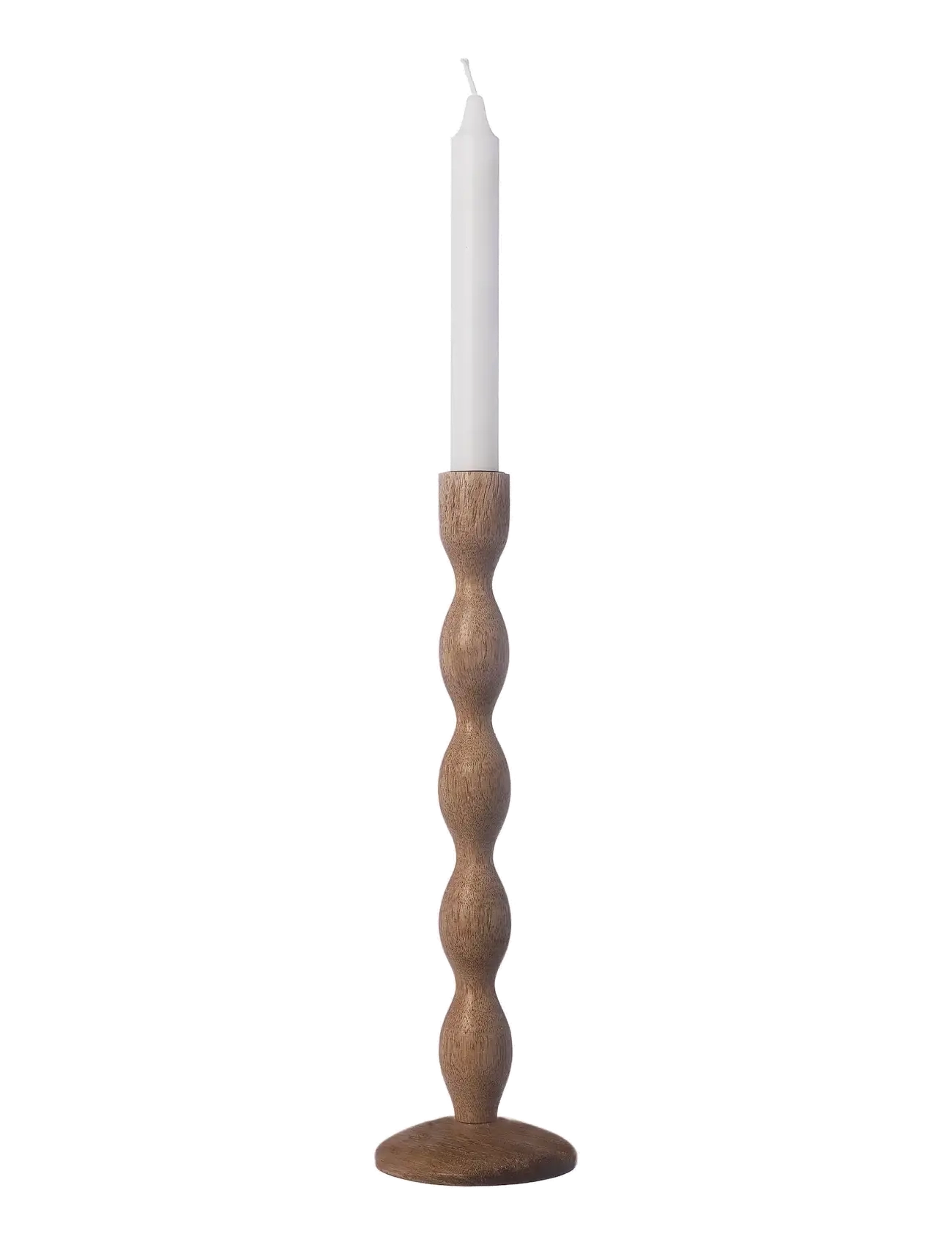 ERNST Candleholder - Ljusstakar & Ljushållare - NATURAL / brown