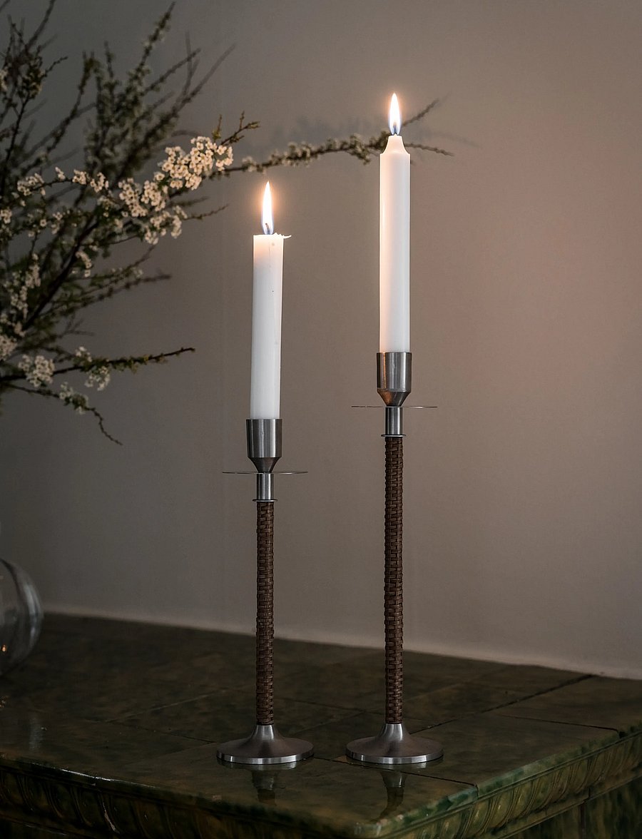 ERNST - Candleholder - kerzenständer - silver - 0