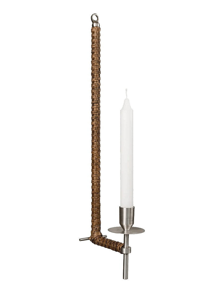 ERNST - Wall candleholder - kerzenständer - silver - 1