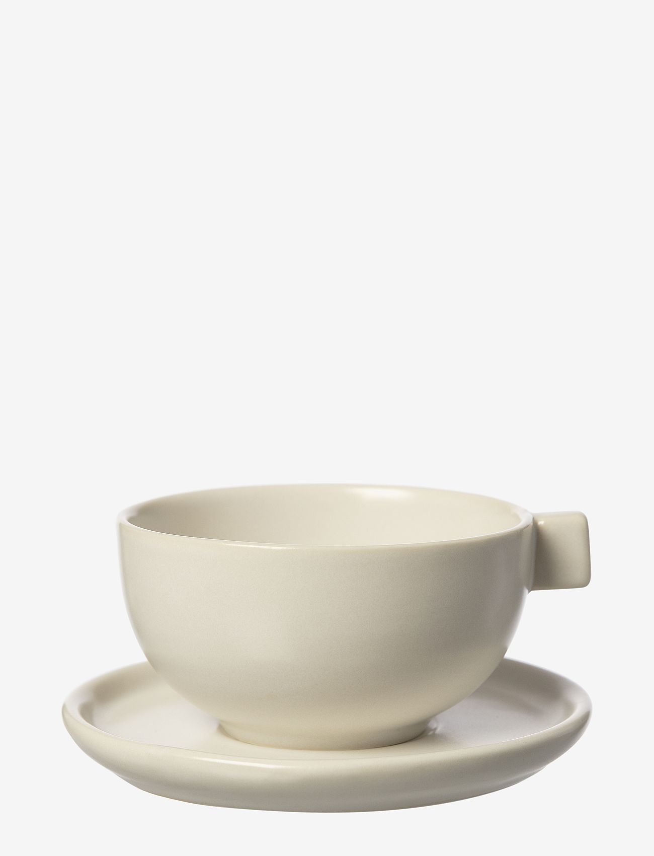 ERNST - Teacup w saucer - madalaimad hinnad - white - 0