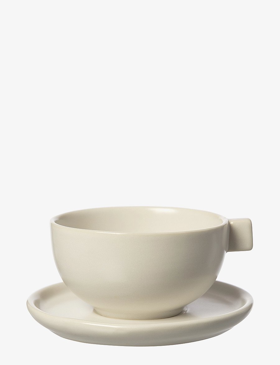 ERNST - Teacup w saucer - osta hinna alusel - white - 1