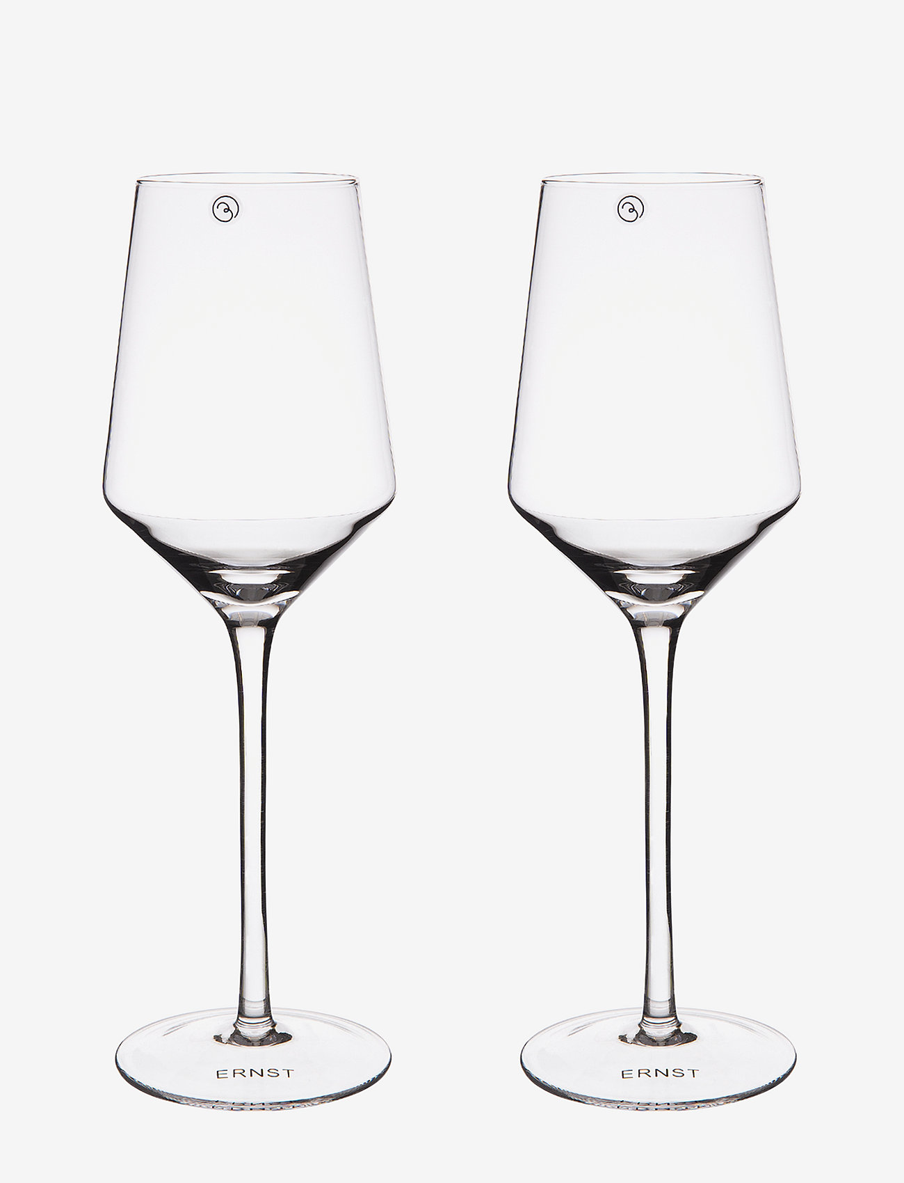 ERNST - Glass for sparkling drinks - balto vyno taurės - clear - 0