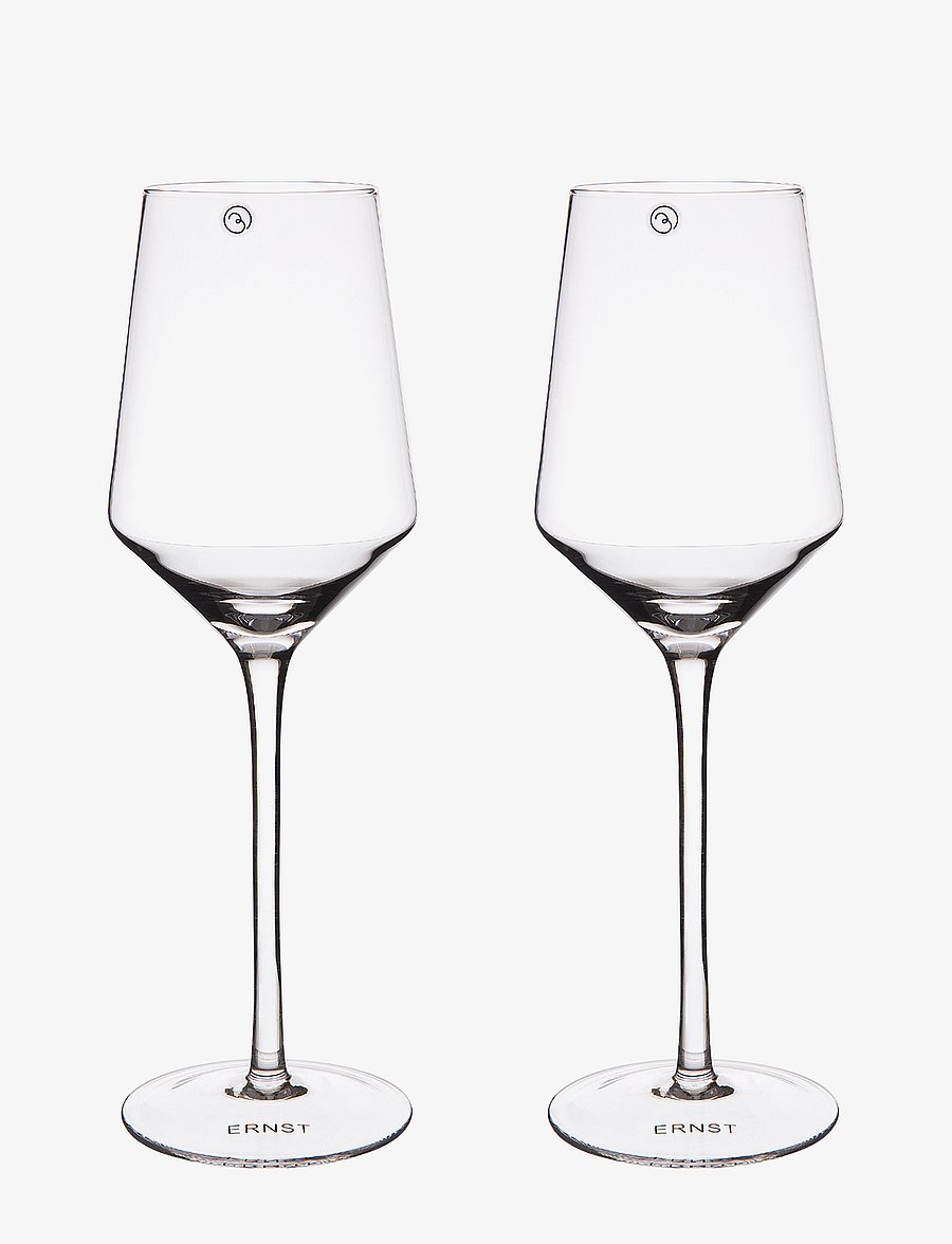 ERNST - Glass for sparkling drinks - weißweingläser - clear - 1