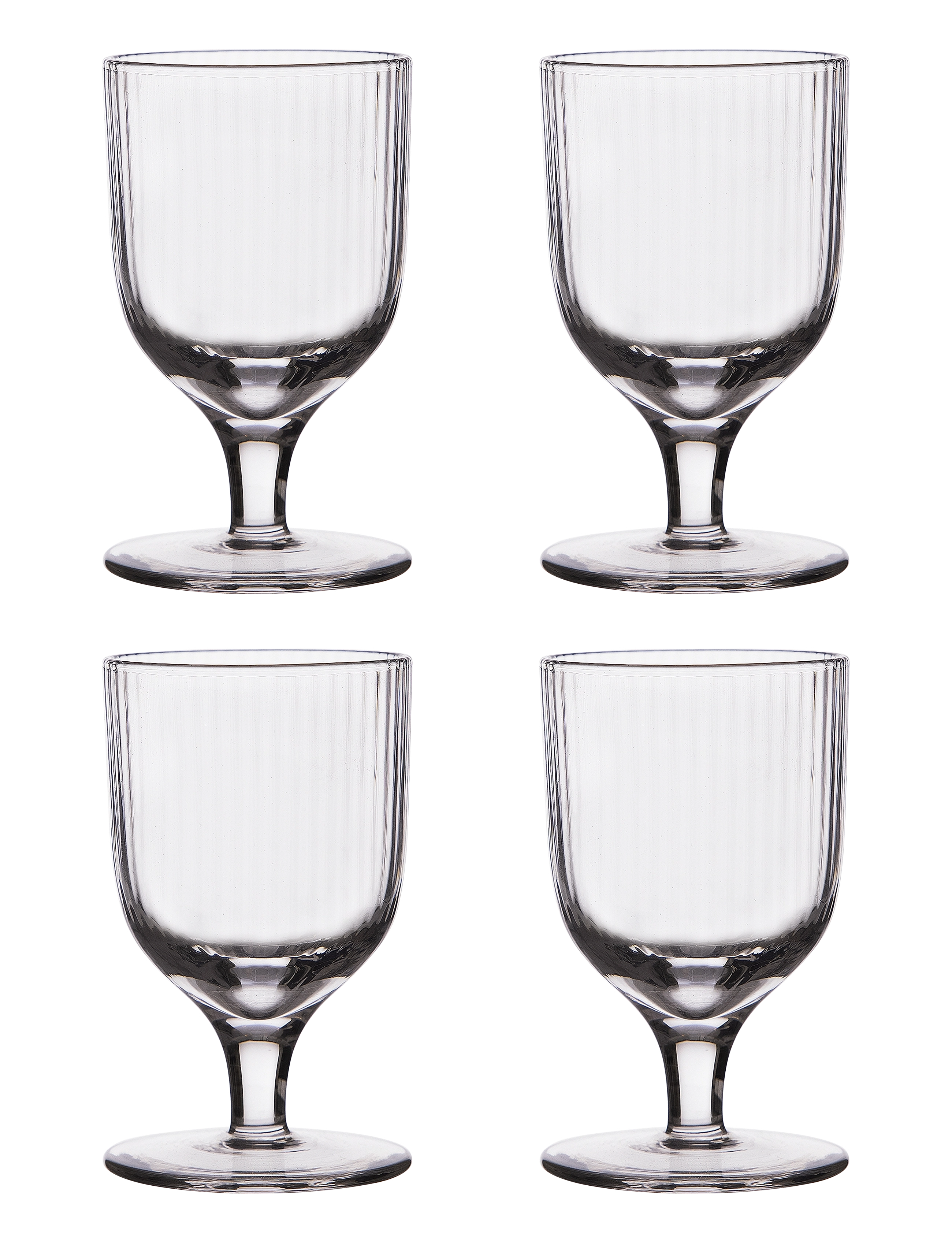 ERNST Snapsglas, 4-Pak CLEAR - One Size - Unisex