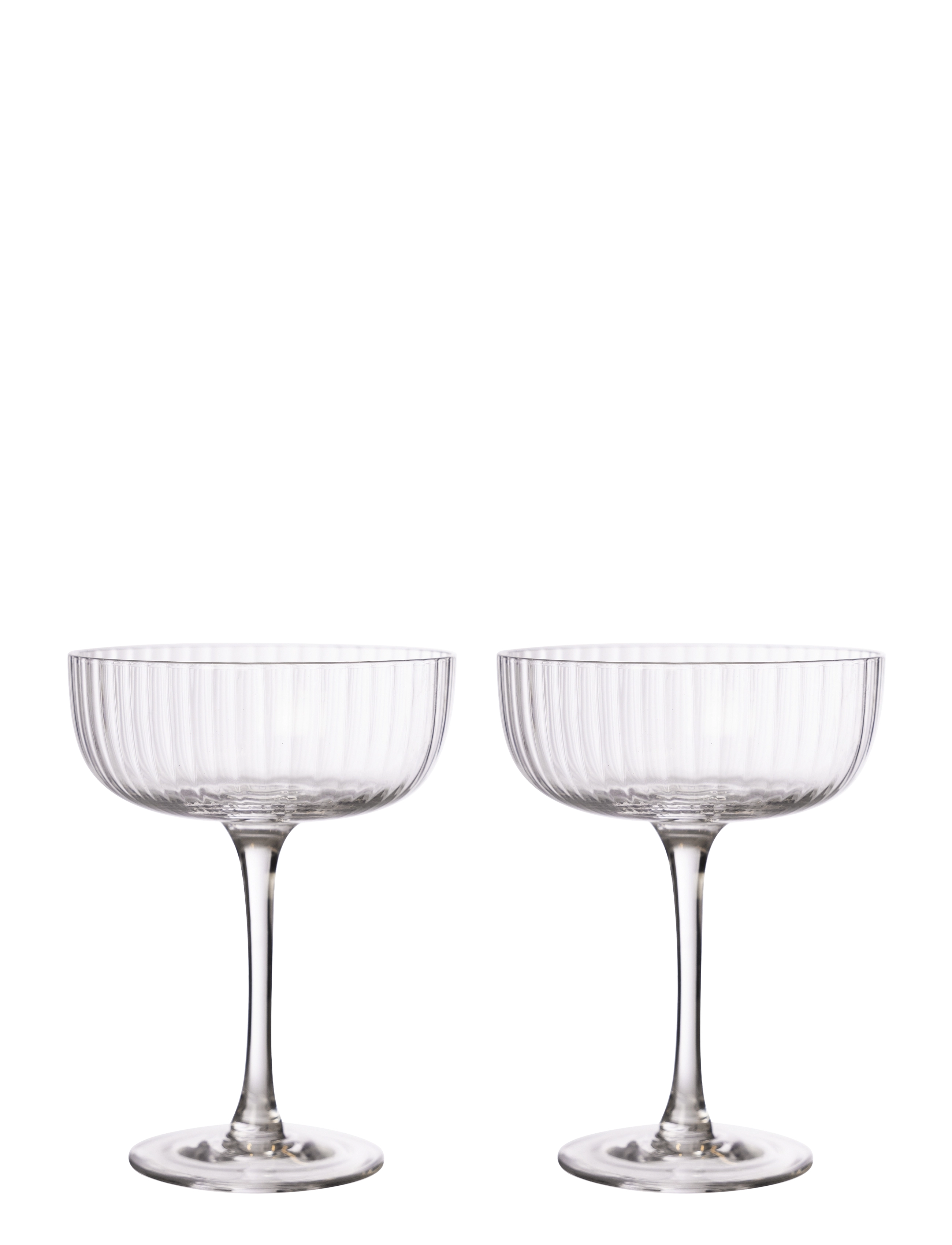 ERNST Glas På Fod 2-Pak CLEAR - 20 CL - Unisex