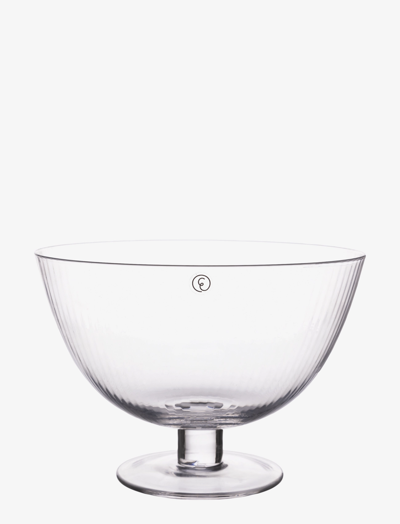 ERNST Glasskål På Fod CLEAR - One Size - Unisex