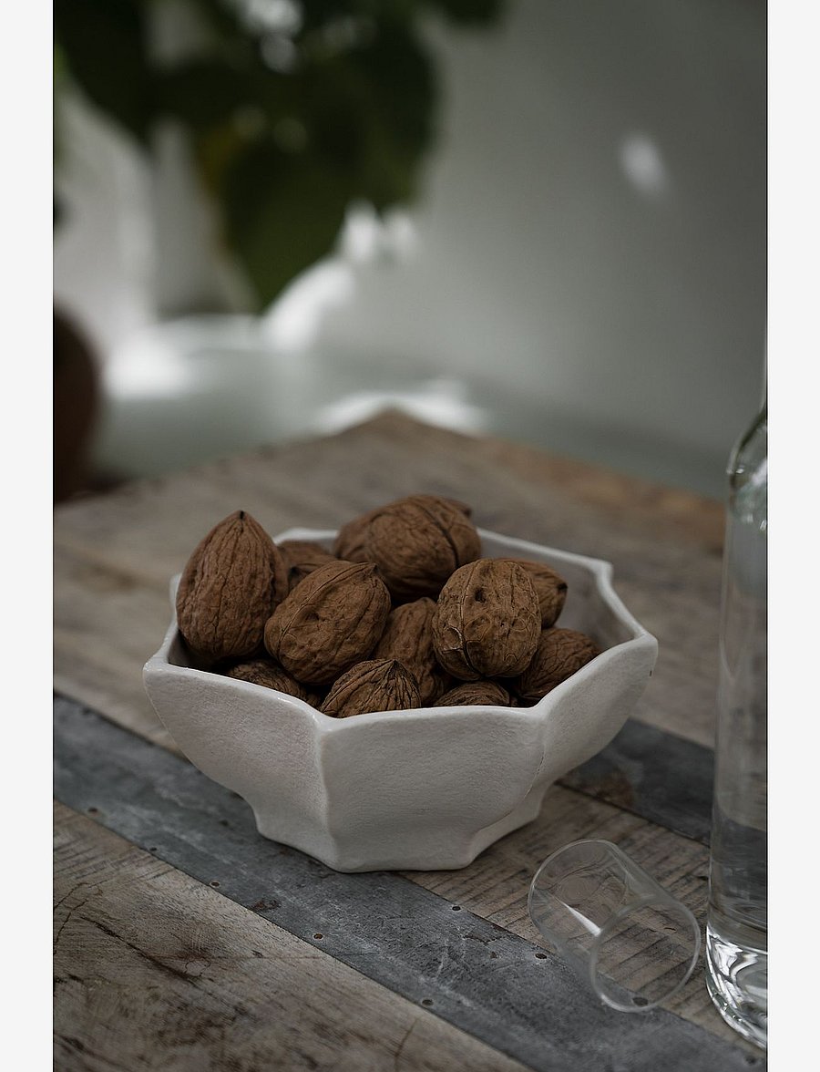 ERNST - Bowl - dekoratiivsed vaagnad - natural white - 2