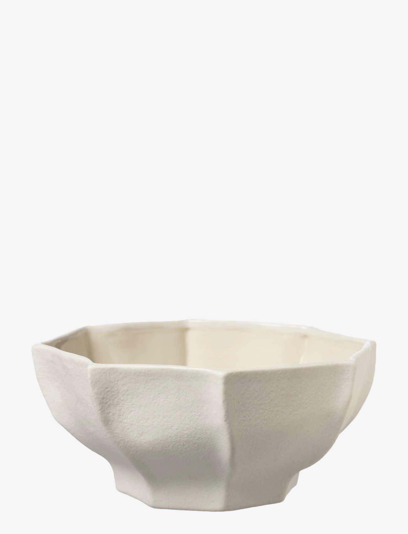 ERNST Bowl - Interiør - NATURAL WHITE / cream