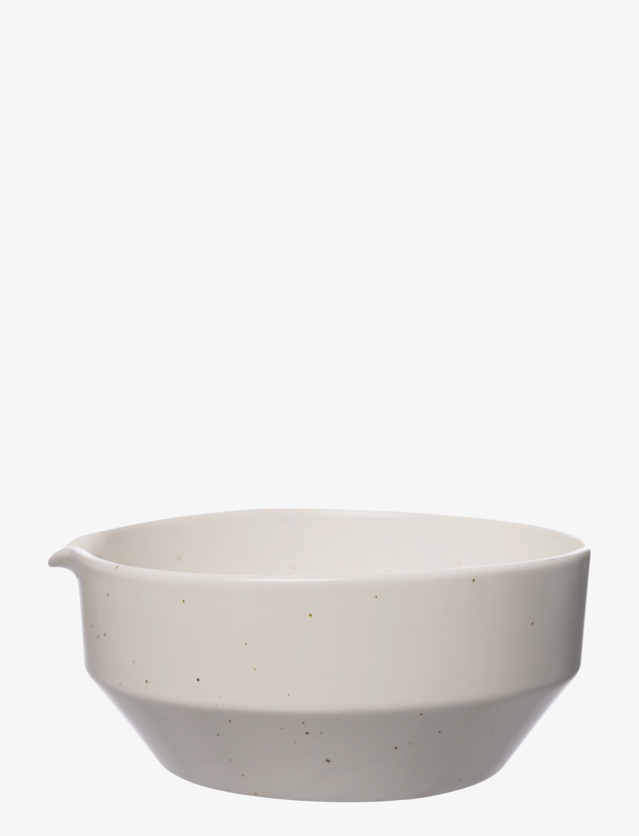 ERNST Bowl - Schüsseln - NATURAL WHITE / grey