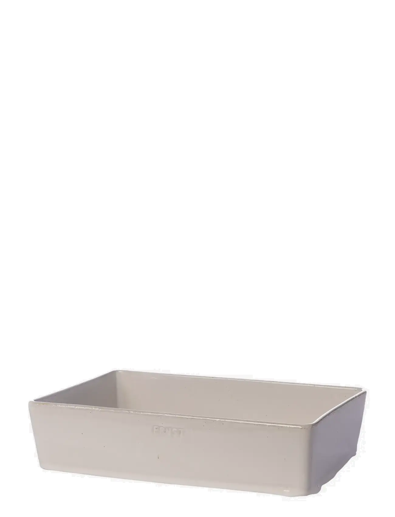 ERNST Ovn-/Serveringsform I Naturhvid, Oven Molds, Hvid, Str: 27X18X6CM