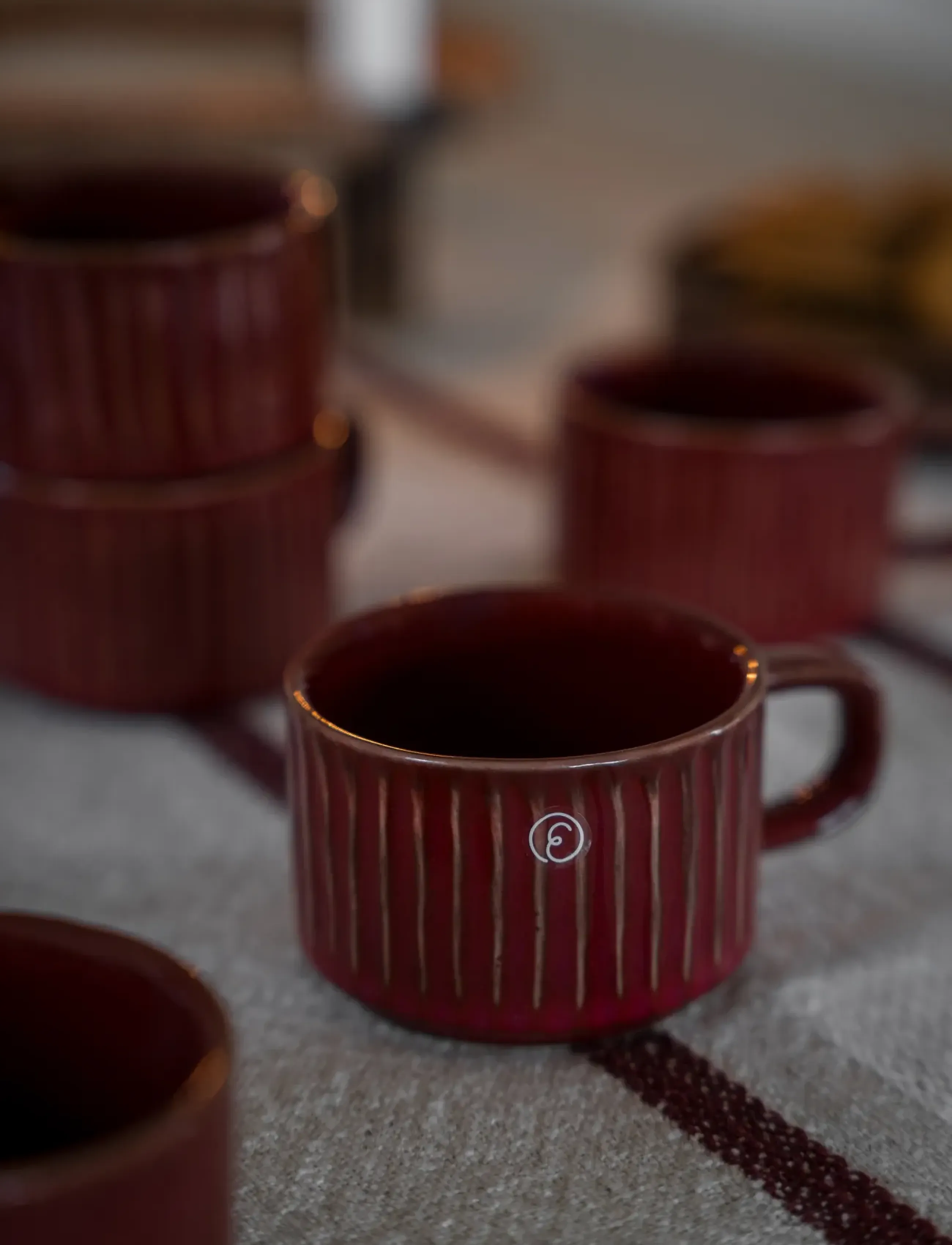 ERNST - Small mug - red - 0