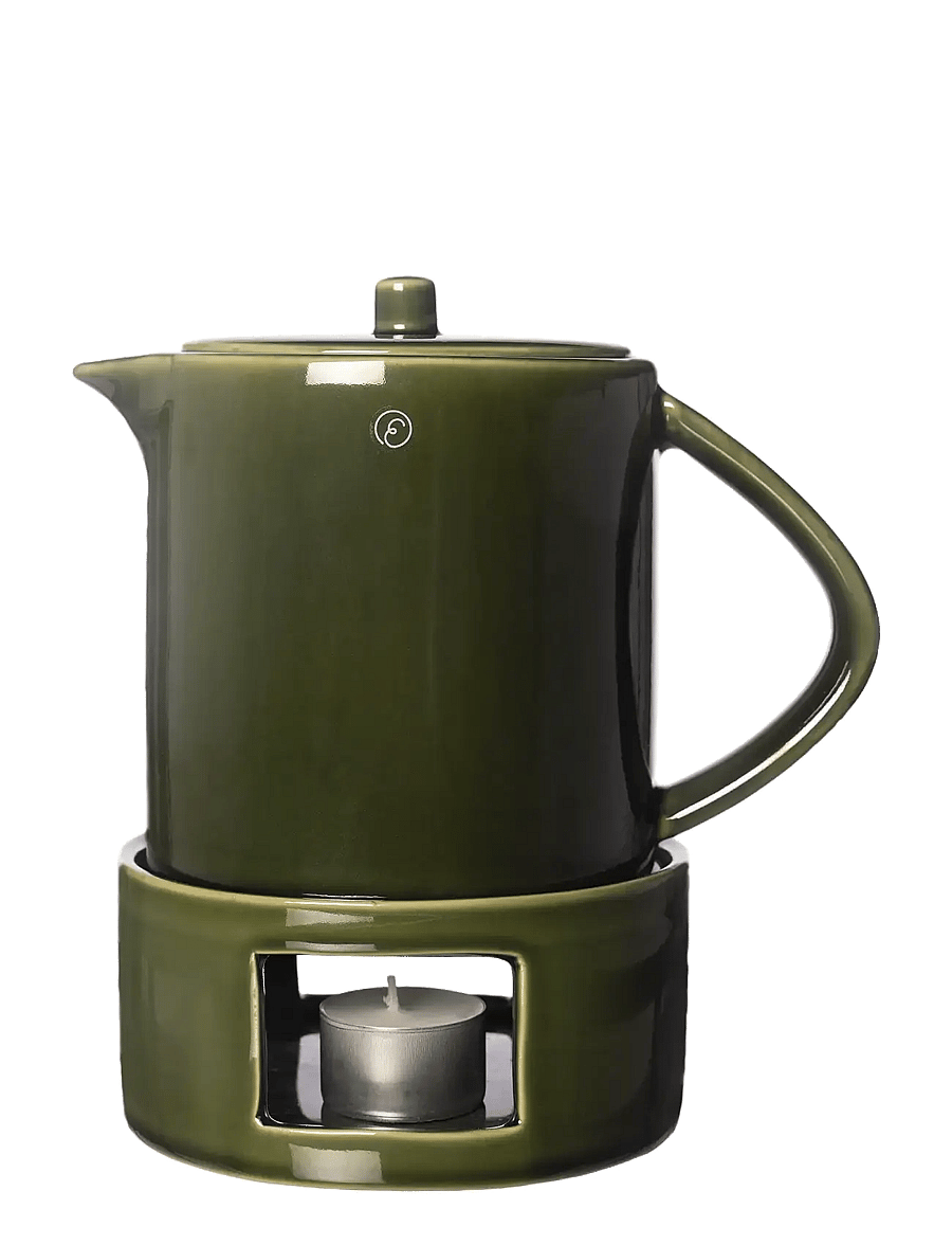ERNST - Jug w heater - teekannud - green - 1