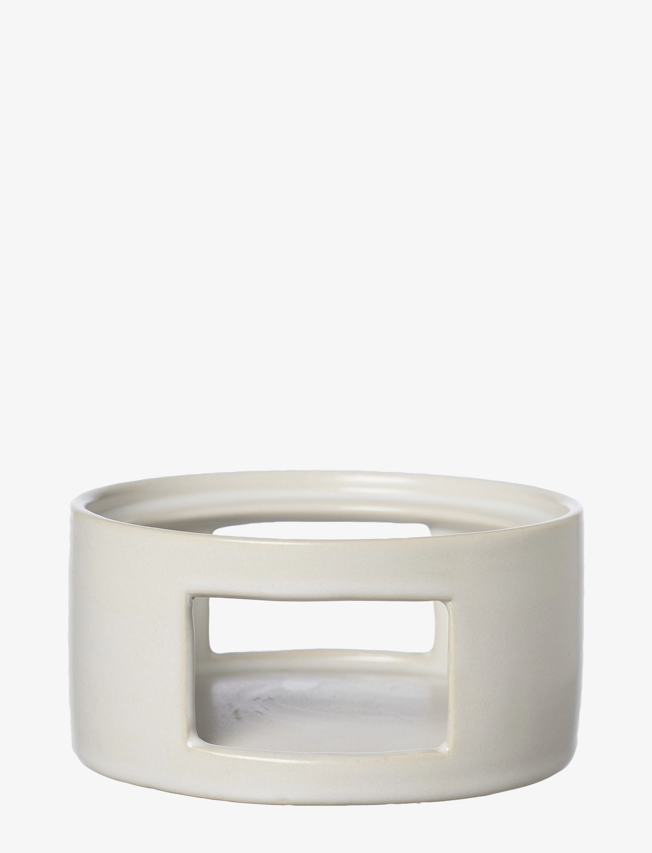 ERNST - Jug and heater - veinikarahvinid - natural white - 2