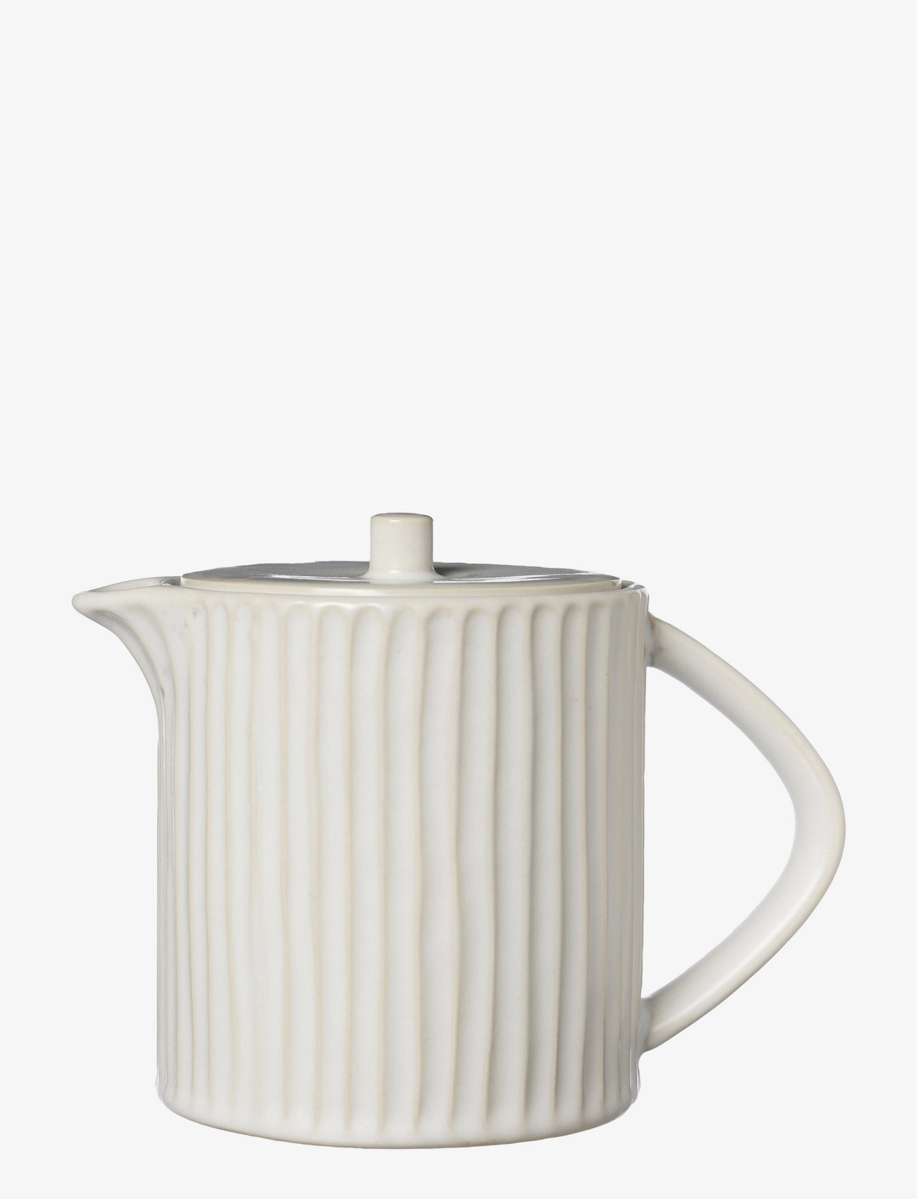 ERNST - Jug and heater - veinikarahvinid - natural white - 3