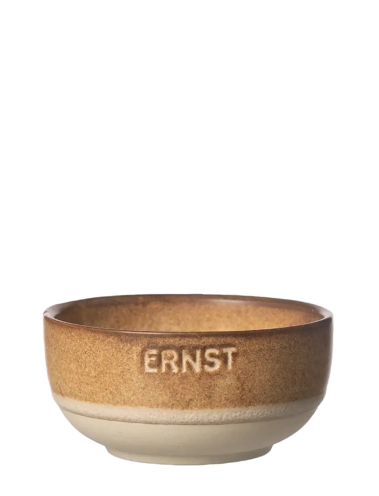 ERNST Bowl, Serving Skål, Beige, Str: Ø 8 CM