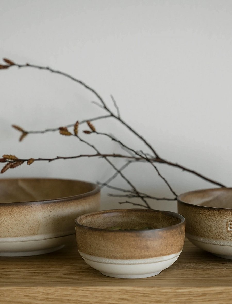 ERNST - Bowl - servierschalen - brown/natural - 2