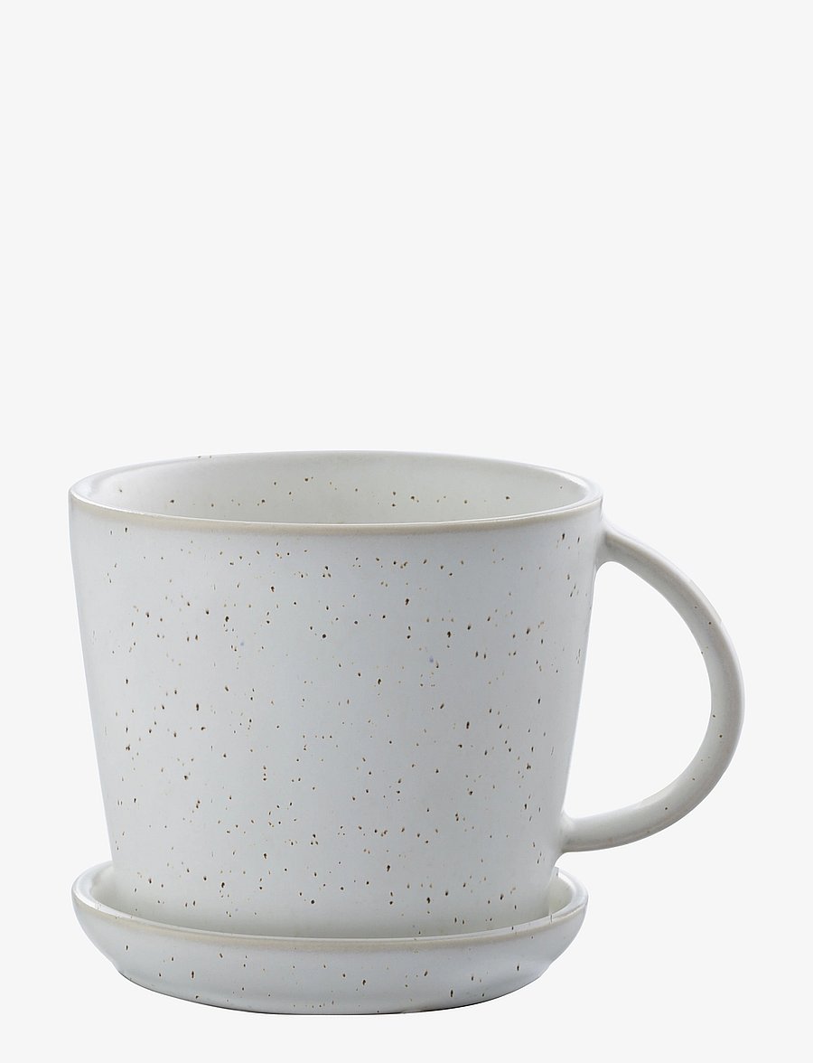 ERNST - Cup w saucer - teetassen - white - 1