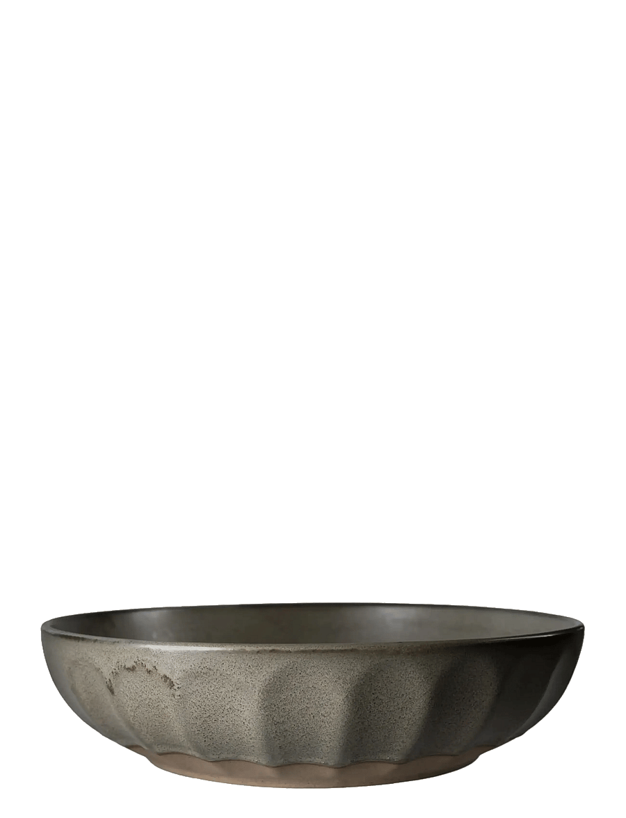 ERNST - Bowl - servēšanas bļodas - grey/natural - 1