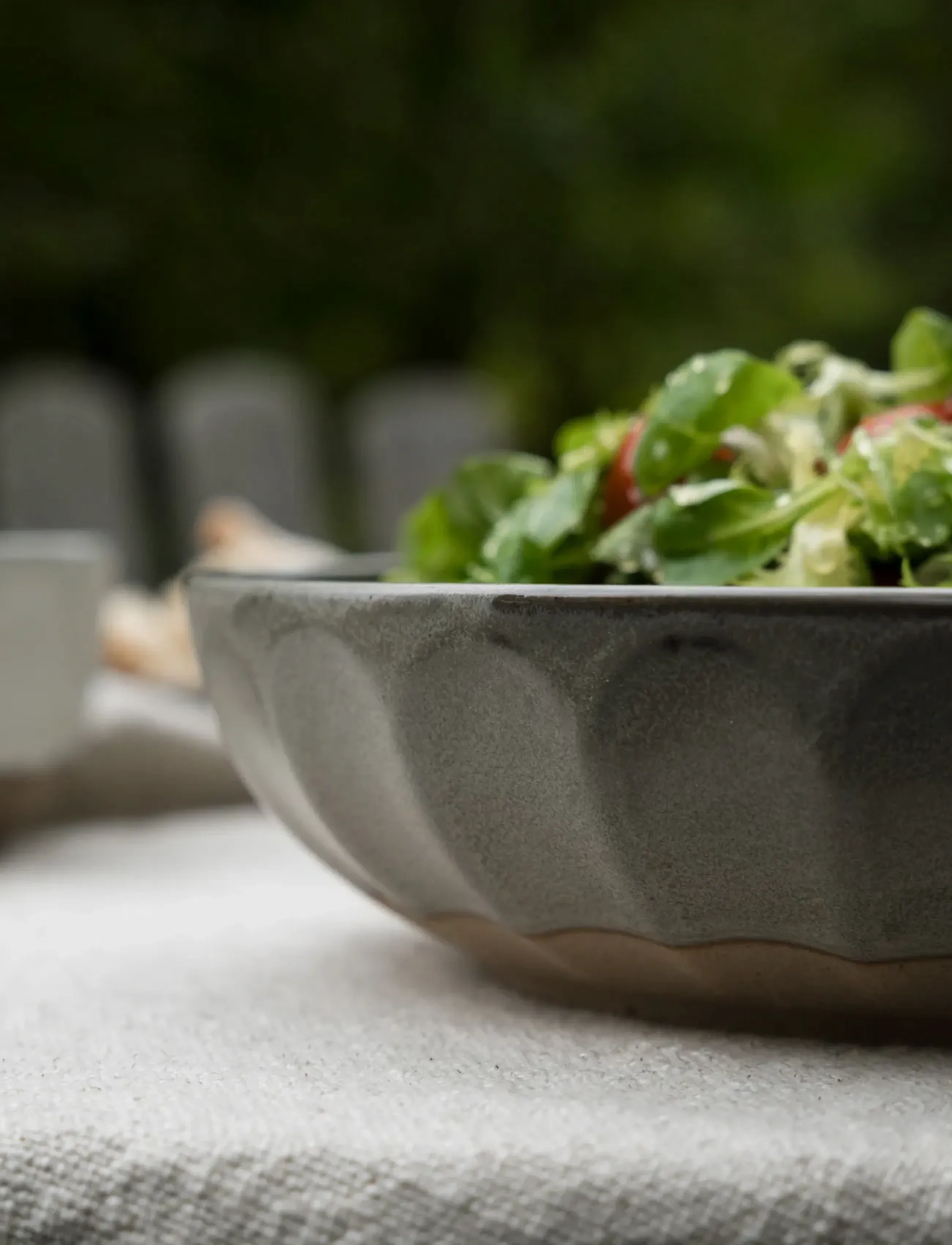 ERNST - Bowl - serveerimisnõud - grey/natural - 2