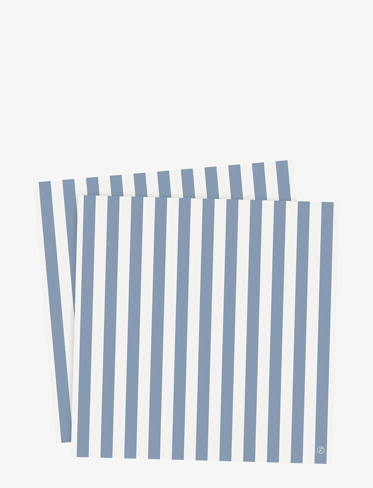 ERNST - Paper napkin - papierservietten - lightblue/white - 0