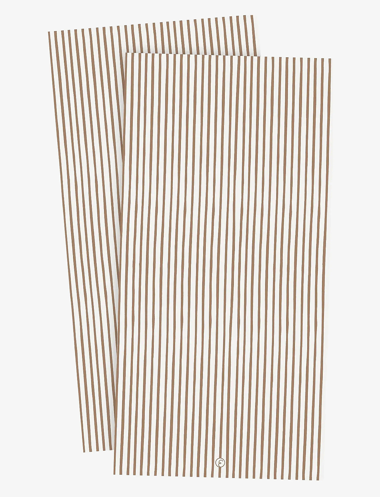 ERNST - Paper napkin - papierservietten - caramel/white - 0