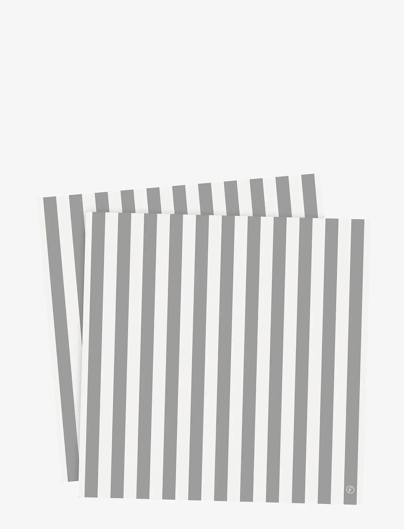 ERNST - Napkins - white/grey - 0