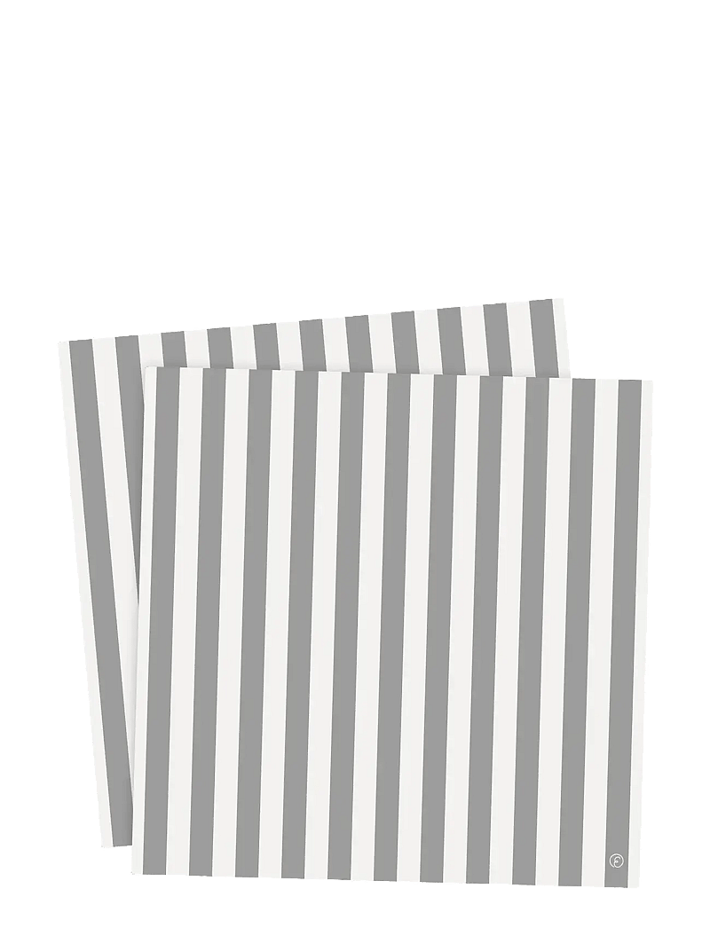 ERNST - Napkins - papirservietter - white/grey - 0