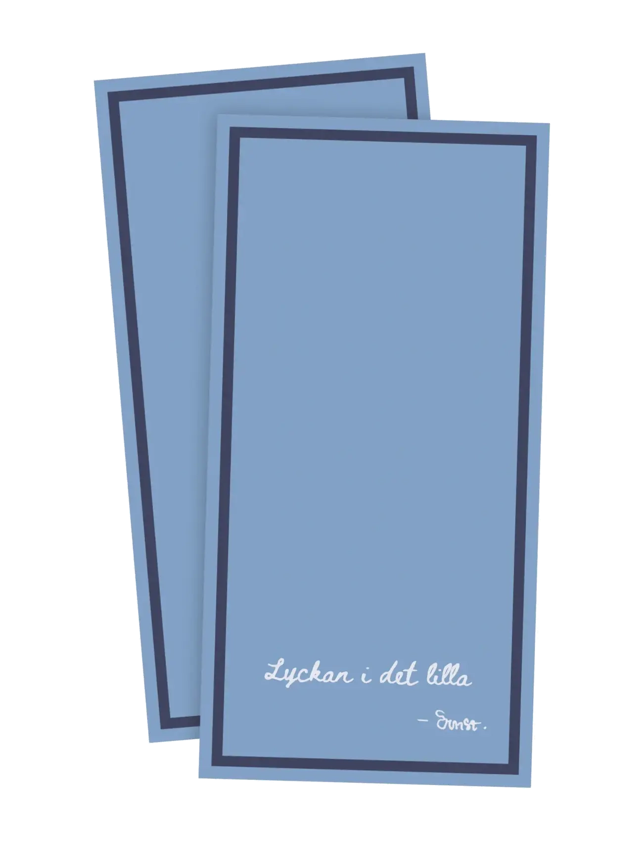 ERNST Paper Napkin, Paper Serviet, Blå, Str: ONE SIZE