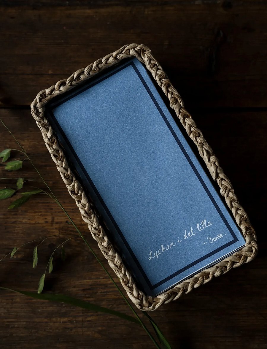 ERNST - Paper napkin - papierservietten - blue - 0