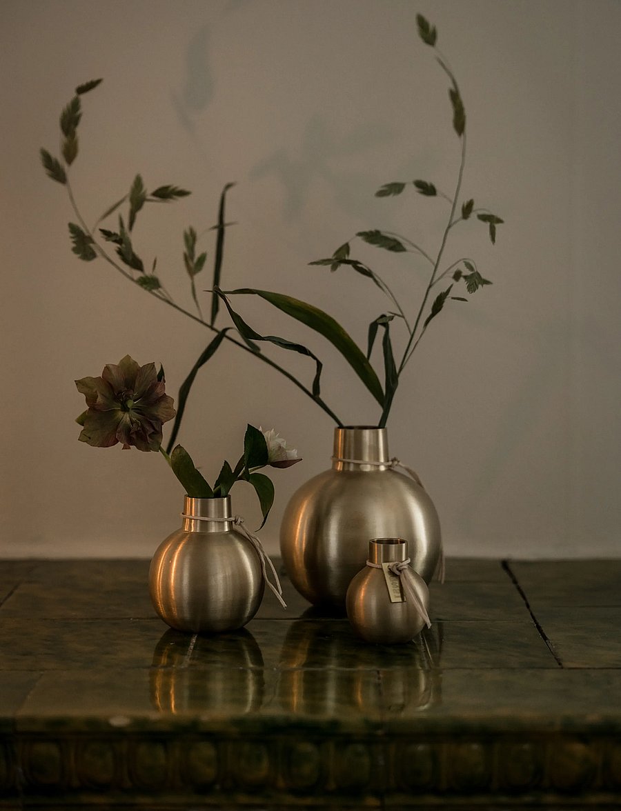 ERNST - Vase - vaasid - brass - 2