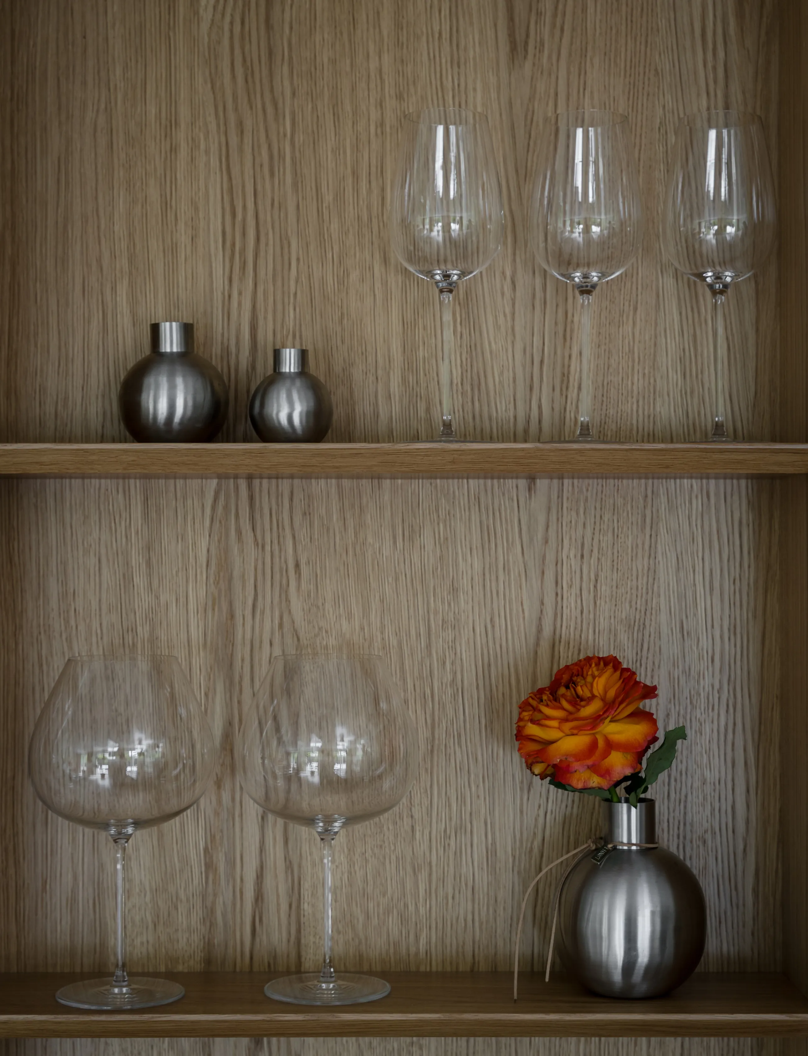 ERNST - Vase - vaser - silver - 0