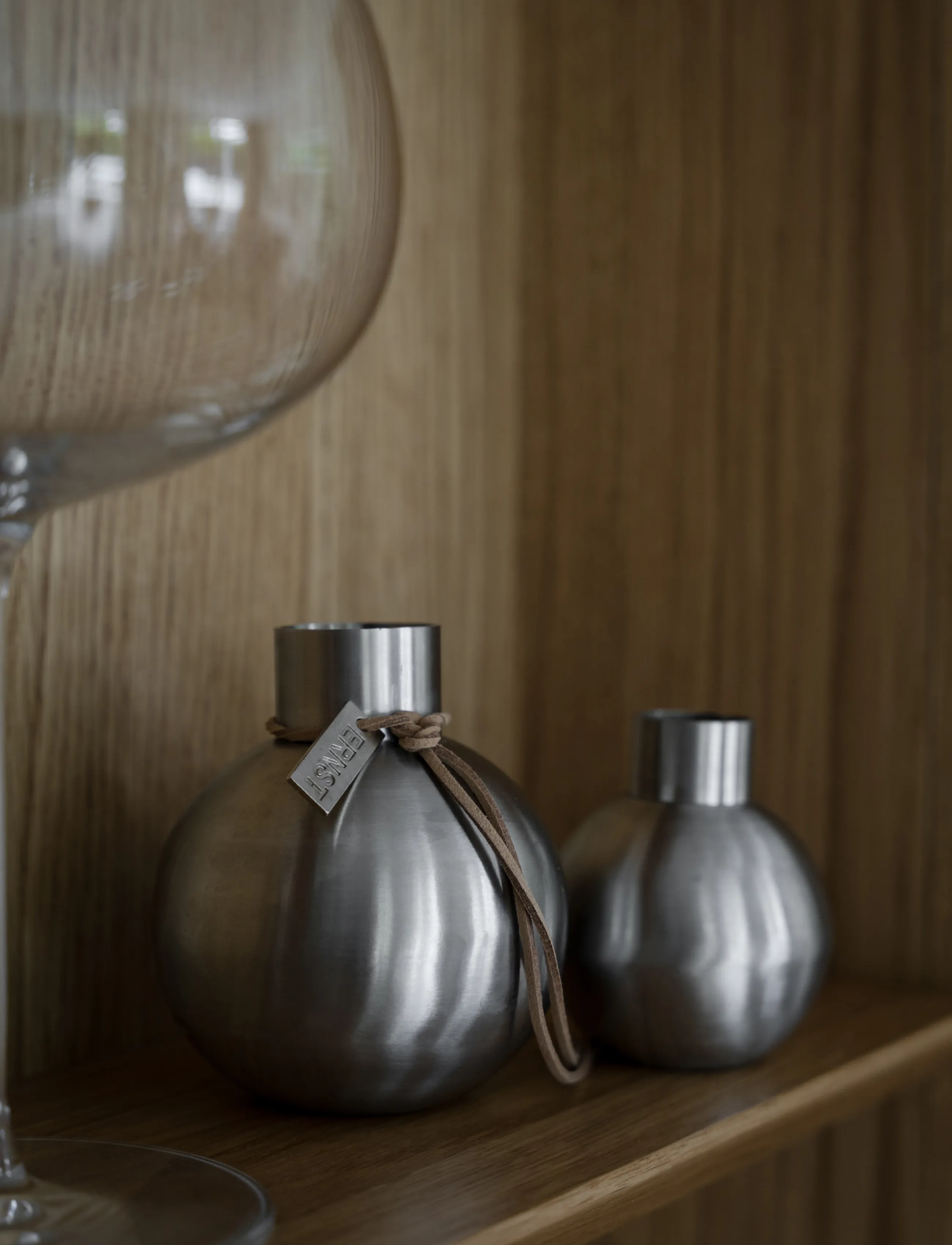 ERNST - Vase - vaser - silver - 2
