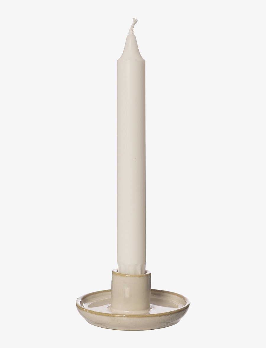 ERNST - Candleholder - küünlajalad - natural white - 0